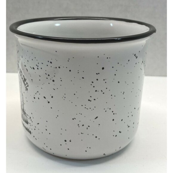 The Pickle Barrel Restaurant Campfire Style Enamel Mug Cook Forest Pennsylvania - Picture 6 of 10